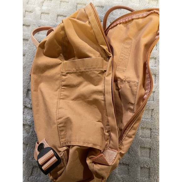 Fjallraven Kanken Classic 16L Backpack Peach Sand 23510 Logo Patch Bag Vinylon F main image 6